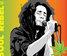 Bob Marley vector