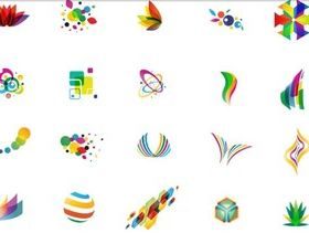 Colorful Design Logo art vector