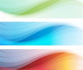 Wave Banners free vector graphics