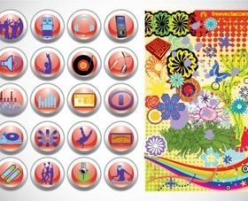 Design Buttons Graphics design vectors