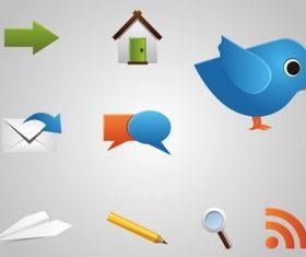 Icon Pack Graphics vector