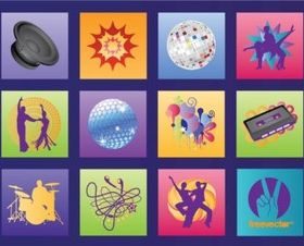 Music Graphics vector