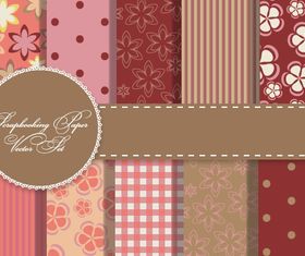 Cute pattern backgrounds vectors
