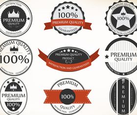 Sale labels 4 vector graphic