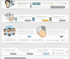 Web design 4 shiny vector