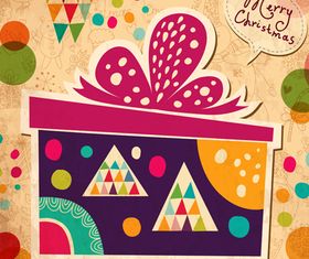 Christmas Gifts cards 1 vector