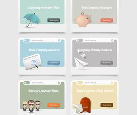 Web design 1 vector material