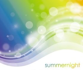 Dream dynamic lines background set vector