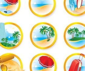 Travel Symbols vector