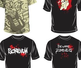 T-shirts Designs Illustration vector