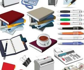 Bookkeeper Things vector