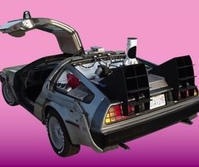 DeLorean vectors material