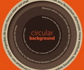 Creative lens background vector