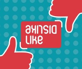 Creative gesture background vectors