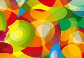 Color fantasy aperture background design vectors
