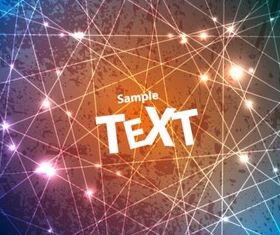 Creative network background vector graphics