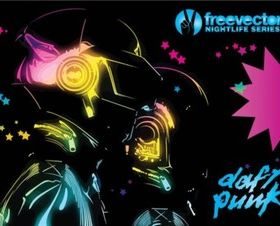 Daft Punk Graphics vector graphic