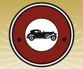 Vintage Car Icon vectors