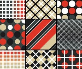 Retro pattern background vector