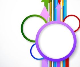 Colorful fashion background vector