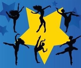 Dancing Stars vectors