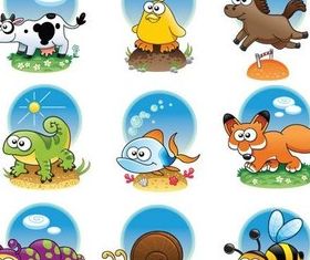 Different Animals free vectors