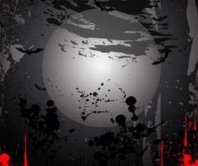 Set of halloween vintage background vector 03 free download