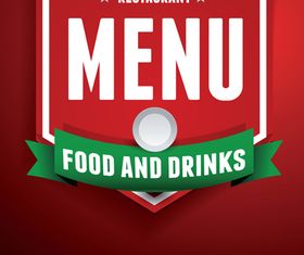 Ribbons sticker 2 vector set