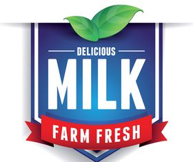 Ribbons sticker 5 vector set