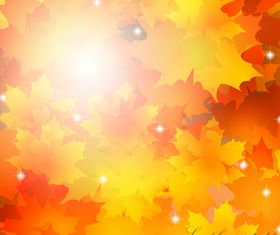 Maple Leaf vector background art 03 free download