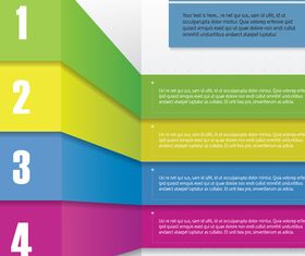 Number elements background 2 vector