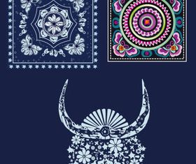 Floral pattern vector