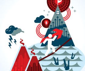 Abstract elements 2 vector