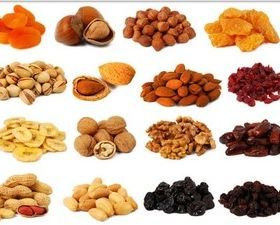 Dried Fruits free vector set