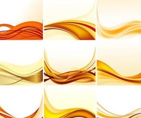 Abstract Waves Backgrounds vector