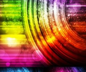 Dynamic colorful background vector