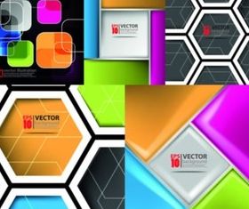 Fashion color background vectors