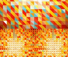 color mosaic Background vector