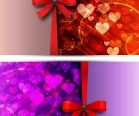 Butterfly love background design vectors