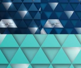 Fashion triangular texture background vector design