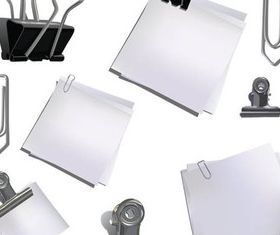 Different Clips set vector