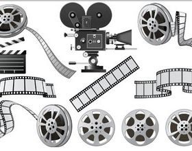 Cinematographic Equipment vector