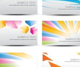 Abstract Card free creative vector
