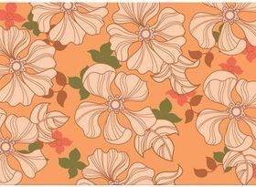 Spring Flower Patterns vector material