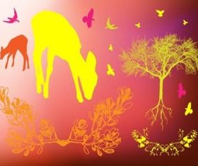 Forest Images vectors material