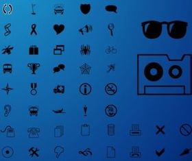 Minimal Icons vector