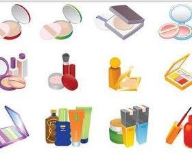 Girls Cosmetics free vectors graphics