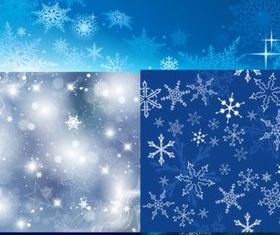 Beautiful snowflake background vector