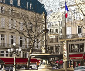 City background design 4 vector