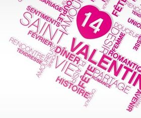 Valentines Inscription design 2 vectors
